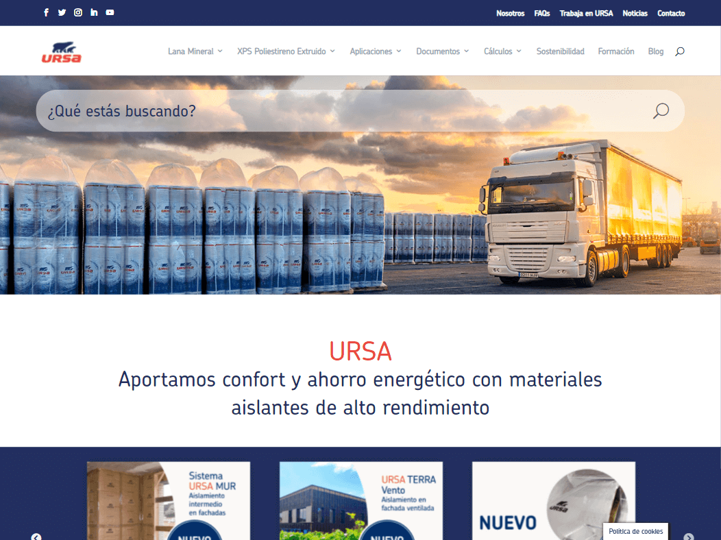 Vista previa Web: https://www.ursa.es