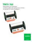 Ebook Pupitres TM70-7 y TM70-8
