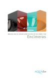 Ebook Catálogo de encimeras y complementos AquaGlass®