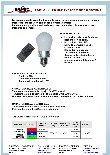Ebook Lámpara LED RGB E27 con Mando a Distancia