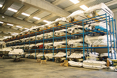 Estanterías para barcos de Ohra