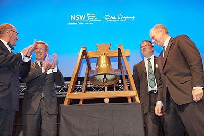 Inauguración de la nueva planta de cables submarinos de NSW, la filial de General Cable en Alemania