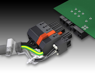 Conectores Omnimate Power Hybrid SV/BVF 7.62 de Weidmüller para placas de circuito impreso
