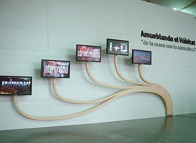 Cristalería Soler patrocina la exposición Amueblando el Hábitat "de la mano de la naturaleza"