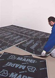 Mapesilent System de Mapei, aislamiento acústico de acuerdo con el CTE - DB HR