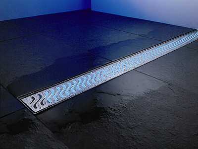 LightLine, la iluminación para canales de ducha ACO