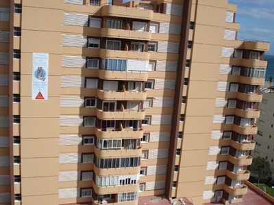 Rehabilitación integral de las fachadas del Edificio Júpiter de Fuengirola