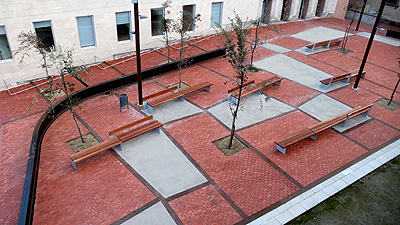 Estética y ecoeficiencia en la nueva Plaza del Consell Comarcal en Cervera