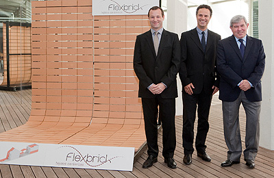 Piera Ecocerámica y Cerámica Malpesa lanzan el "tejido cerámico" Flexbrick