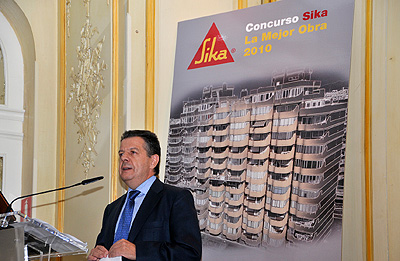 Entrega de premios de la VI edición del concurso "La Mejor Obra Sika"