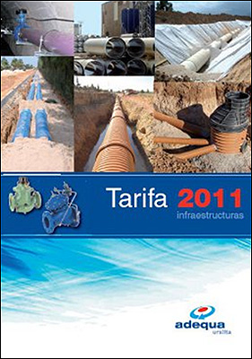 adequa® presenta la nueva "Tarifa de Infraestructuras 2011"