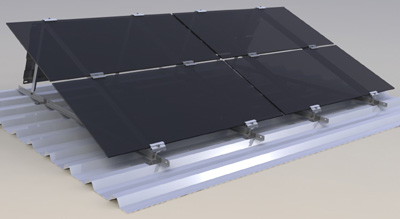 Phoenix Solar presenta TectoFlat,  un innovador sistema de instalación para tejados planos, en Intersolar