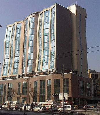 Keraben viste al Hotel Hilton de Bratislava
