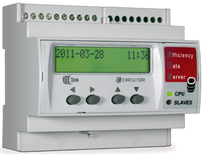 EDS. Efficiency Data Server de Circutor: gestor energético con servidor web integrado y PowerStudio Embedded