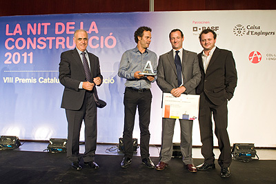 El sistema de tejidos cerámicos Flexbrick recibe el Premio Catalunya Construcció 2011 en la categoría de "Innovación en la Construcción"