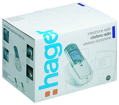 Portero unifamiliar vía radio de Hager