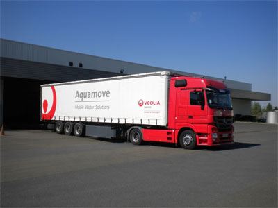 Veolia lanza la primera unidad móvil Aquamove™