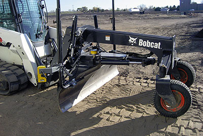Nuevo trazador sónico para niveladoras Bobcat