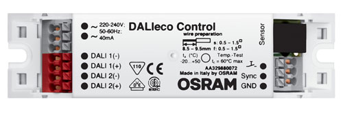DALIeco de Osram, gestión de la iluminación con un ahorro del 80%