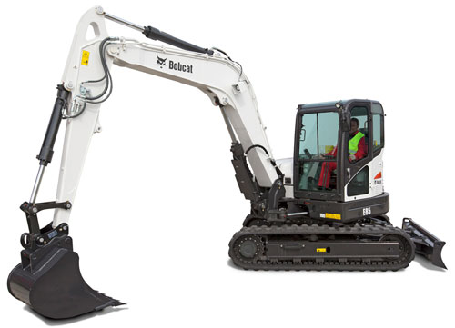 Bobcat ofrece una toma de contacto con la nueva excavadora de 8 toneladas en Bauma