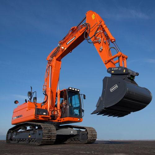 Las nuevas excavadoras DX225LC-3 y DX255LC-3 Doosan ofrecen grandes mejoras en rendimiento y en consumo de combustible