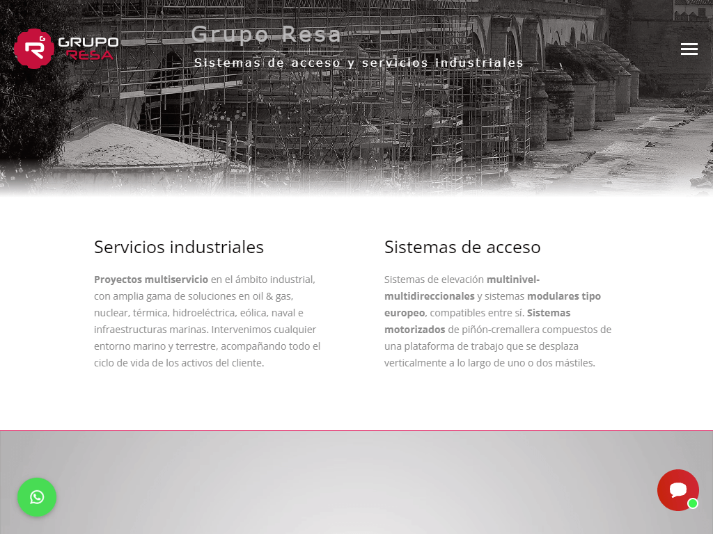 Vista previa Web: https://gruporesa.com