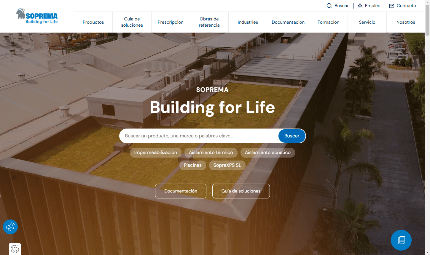 Vista previa Web: https://www.soprema.es