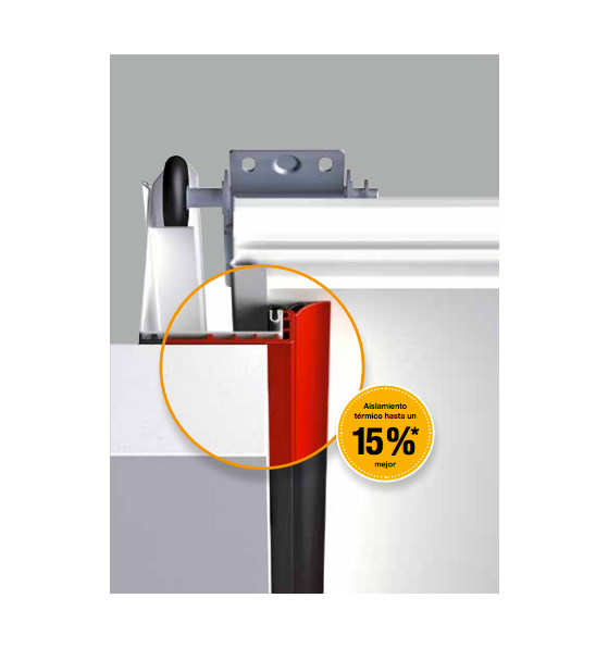 Puertas seccionales de garaje Hörmann, aislamiento térmico eficiente