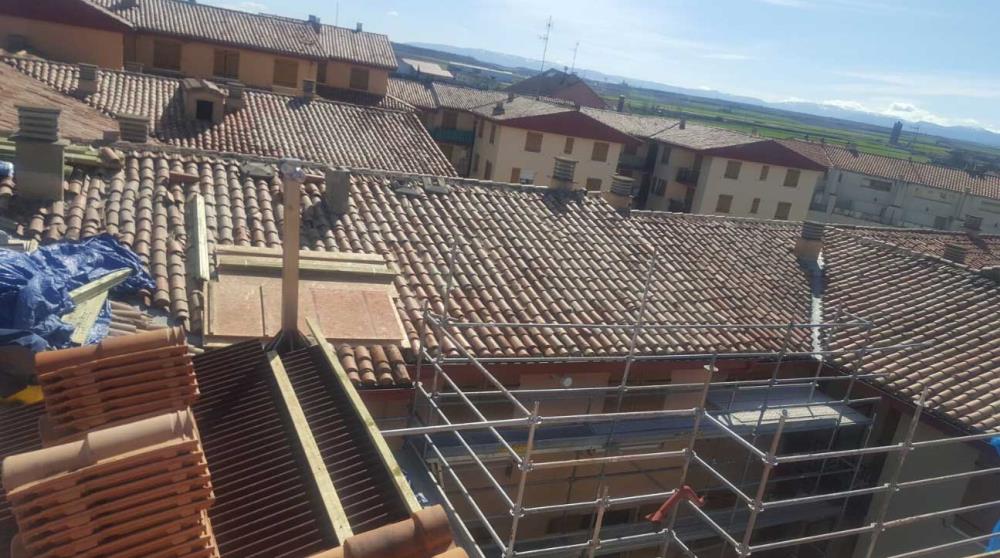 3.200 m2 de cubiertas rehabilitadas con el Sistema Ligero de