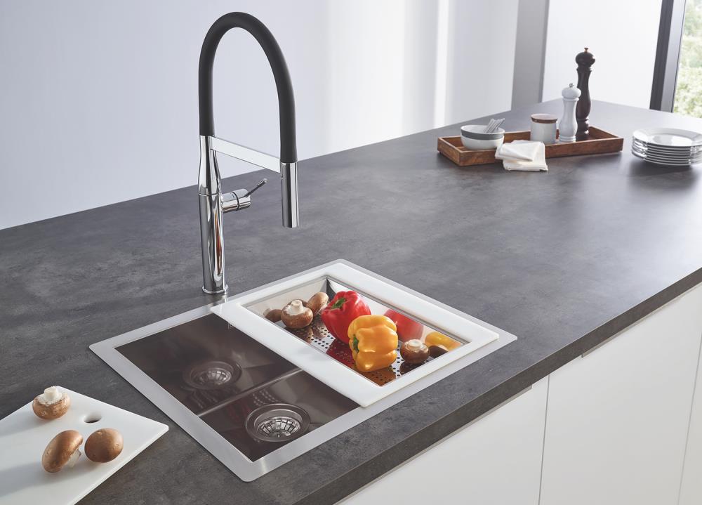 Completa con GROHE el diseño de tu cocina con sus nuevos fregaderos
