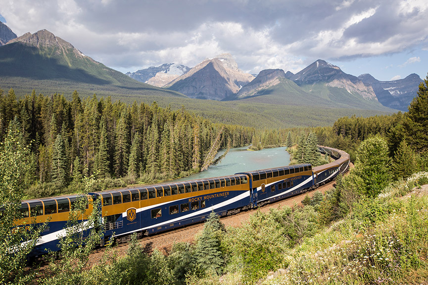 SNAPLOC® en el tren canadiense Rocky Mountaineer