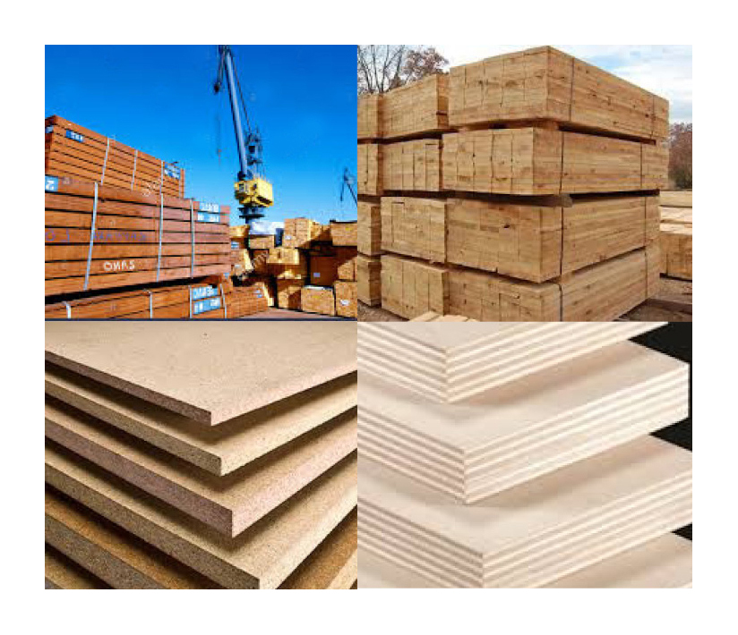 Las importación de madera y derivados (excluyendo muebles) creció un 4%