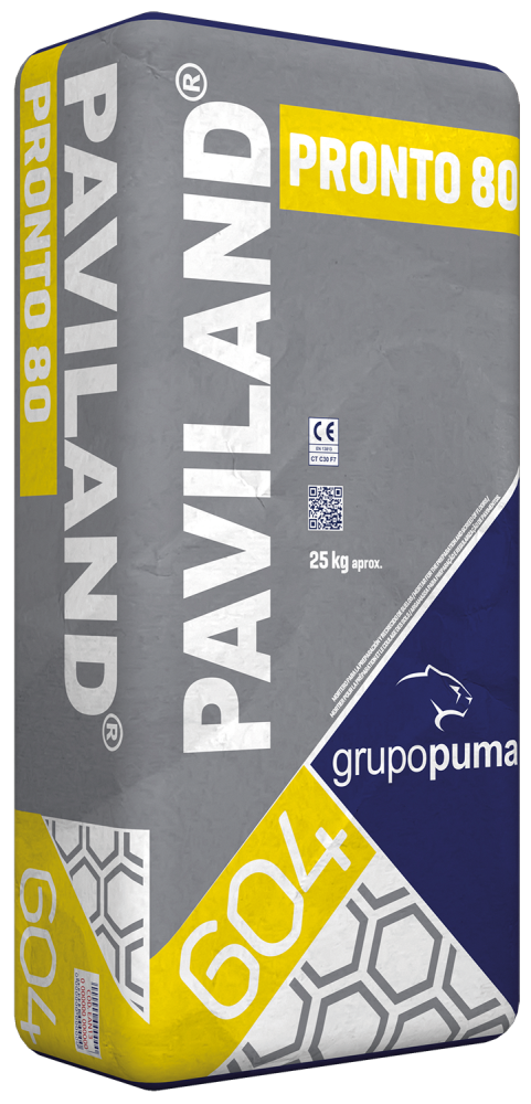 Canoa Obsesión seriamente Grupo Puma presenta el mortero Paviland Pronto 80 | Construnario.com